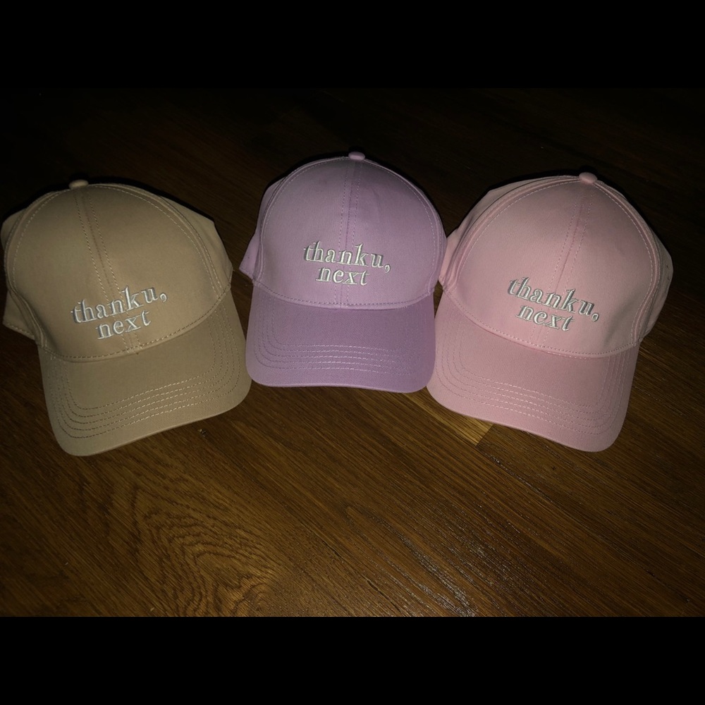 Ariana Grande Thank U, Next Hats! Brand New w/Tags
